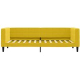  Dnevni krevet s madracem žuti 80 x 200 cm baršunasti | Eponuda.com