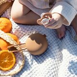 Lovi Silicone Soother Case 0+ m škatlica za dudo Granola 1 kos | Shoptok.si
