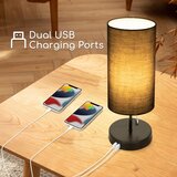 Aigostar Stona lampa sa USB portom 1xE27/40W/230V crna | Eponuda.com