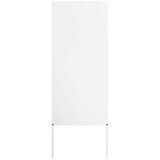 vidaXL Dekorativni panel za vrt Bela 50 x 140 cm Mnogi jeklo | Shoptok.si