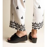Gemre Black wedge sandals with a buckle Keirenh | ePonuda.com