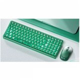 Aula tastatura i miš AC210 green combo, 2.4G cene
