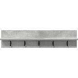  Vješalica za kapute na zidu Beton siva 80 x 10.5 x 18 cm | shoptok.hr
