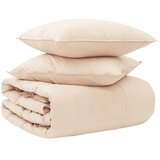  Set deka 2 kom. 155 x 220 cm 250 gsm Prirodni kapok Bež - 155 x 220 cm 40 x 60 cm | shoptok.hr