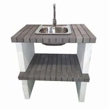 ARTICIMENTOS Modul umivalnika CAMPING - 79,5x57x86 cm, (5000115491) | Shoptok.si