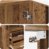  Ormar sa policama Staro drvo 70 x 42,5 x 225 cm | shoptok.hr