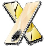 Techsuit Shockproof Clear Silicone prozorna maska, odporna na udarce, za Realme 11 5G | Shoptok.si