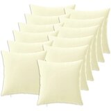  Jastuk s jastukom HEERLEN 12 kom. Krem Poliester - Krem 40 x 40 cm 12 | shoptok.hr
