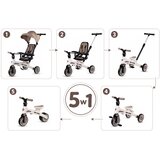  Tricikel Tiny Bike GrowUp 5v1 rjav | Shoptok.si
