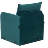 Atelier Del Sofa Fotelja na rasklapanje Saga Single, 68x70x66 cm, Petrolej | Eponuda.ba