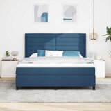  s opruga kutije s jastukom Plava 200 x 180 cm tkanina | shoptok.hr