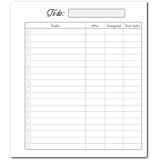 Hooh Insert To Do Liste, 10 listova | Eponuda.com