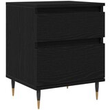  Noćni ormarić Crna hrast 40x35x50 cm Konstruirano drvo | shoptok.hr