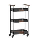 SoBuy Prostorsko varčen voziček 50x32x86cm SVW23-SCH, (22108528) | Shoptok.si