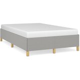 The Living Store Posteljni okvir svetlo siv 120x200 cm blago - Posteljni Okvir, (21526865) | Shoptok.si