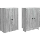  Set ormara 2 pcs Siva Sonoma 66 x 34,5 x 90 cm | shoptok.hr