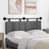  Viseće uzglavlje kreveta Tamno siva Tkanina | shoptok.hr