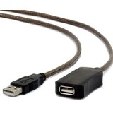  USB active extension cable 5m, GEMBIRD UAE-01-5M, black | Eponuda.ba