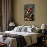  Slika - Jacques-Louis David – Napoleon Crossing the Alps 60x90 U prirodnom drvenom okviru | shoptok.hr