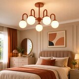 Opviq luster Loop-20452-B, 5 × E27, braon | Eponuda.com