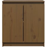  Bočni ormarić boja meda 60 x 36 x 65 cm od masivne borovine | Eponuda.com