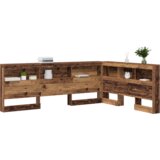  Skladišno uzglavlje Staro drvo 135 cm Konstruirano drvo | shoptok.hr