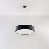 Nice Lamps Crna viseća svjetiljka ø 45 cm Atis – Cijene