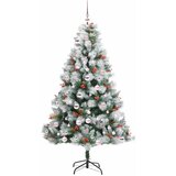  Umjetno božićno drvce S LED lampica Zelena i bijela 180 cm | shoptok.hr