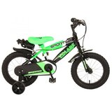  Dječji bicikl Volare Sportivo 14" s dvije ručne kočnice neon zeleni | shoptok.hr