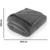 Tiseco Home Studio Siva odeja iz mikropliša 150x200 cm Cocoon – | Shoptok.si