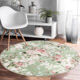 Mila Home Svijetlo zeleni periv/pogodan za robotski usisavač okrugli tepih ø 80 cm Comfort – | shoptok.hr