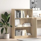  Regal za knjige boja hrasta 80x24x109 cm od konstruiranog drva | shoptok.hr
