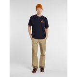 Dickies Majica 'Apison' mornarska / oranžna | Shoptok.si