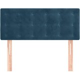  Uzglavlje tamnoplavo 80 x 5 x 78/88 cm baršunasto | shoptok.hr