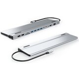 INF 14-v-1 usb-c zvezdišče z več vrati s hdmi, vga, ethernet, čitalnikom kartic sd/tf, (21778794) | Shoptok.si