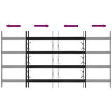  Rešetka za prozor Crna 115 x 60 cm Čelik s prahom premazan | shoptok.hr