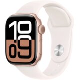 Apple Pametni sat, 1.77" LTPO3 OLED zaslon, vodootporan BT, WiFi - Watch Series 10 GPS 42mm Rose Gold | Eponuda.ba