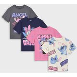 Sinsay Pamučne majice s printom 4 pack Disney | shoptok.hr