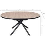 MID.YOU Jedilna Miza Tuana Lesena, Keramika | Shoptok.si
