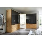 Mömax nastavek za omaro celle extra, temno siva, barva hrasta | Shoptok.si