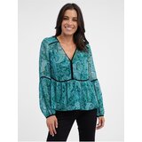 Orsay Turquoise women's patterned blouse - Women's Cijene