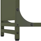  Stalak za drva za ogrjev Maslinasto zelena 60x28x90 cm | Eponuda.ba