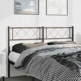  Metalno zamjensko uzglavlje crno 135 cm | shoptok.hr