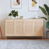 Vrata za ormarić rešetkasti dizajn 4 kom 69 x 39 4 cm borovina | shoptok.hr