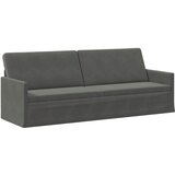 SOFA za 3 osobe Tamnosiva 220 x 81 x 82 cm Kordura tekstil Slike