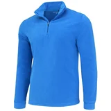 Benger Moški flis puli BASIC FLEECE ZIP Modra