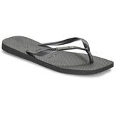 Havaianas Japonke SLIM SQUARE LOGO METALLIC Črna | Shoptok.si