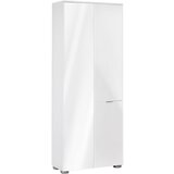 Matis ELEGANCE 80 Ormar za predsoblje sa ogledalom, Beli | Eponuda.com