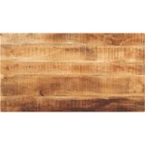  Ploča stola 100x60x3,8 cm pravokutna puna drvena gruba mango | shoptok.hr