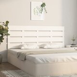  Uzglavlje bijelo 150 x 3 x 80 cm od masivne borovine | shoptok.hr